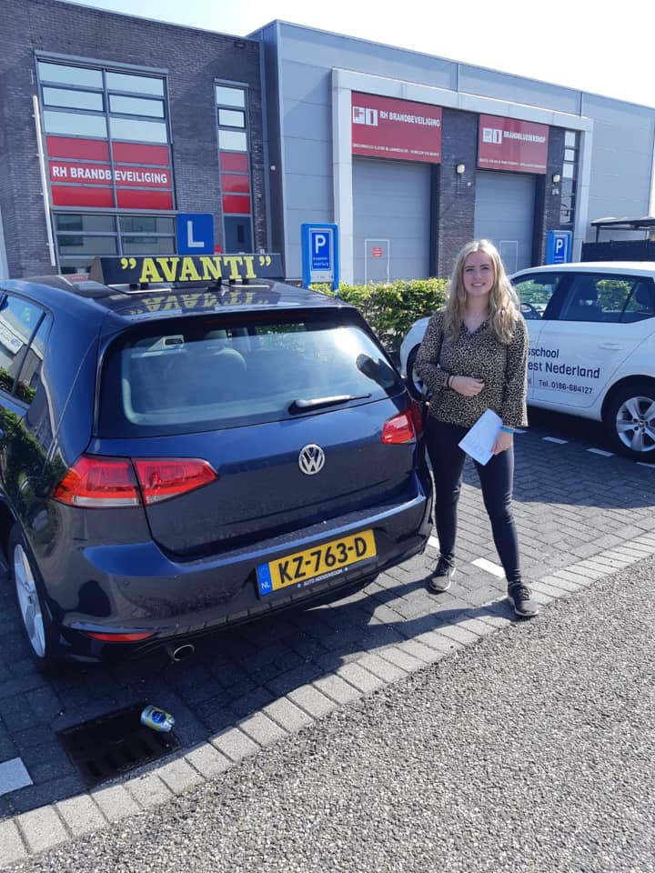 Geslaaagde Student Avanti Rijschool