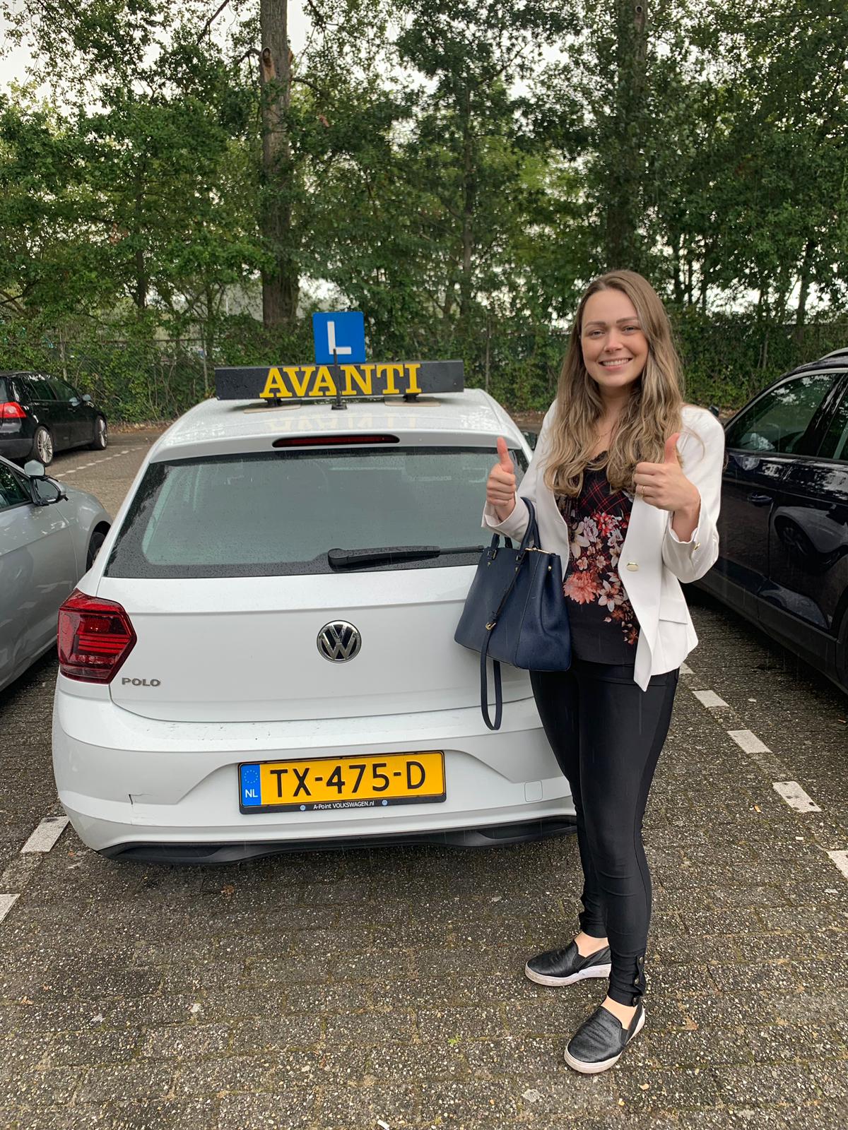geslaagde Leerling Avanti Aug 2019