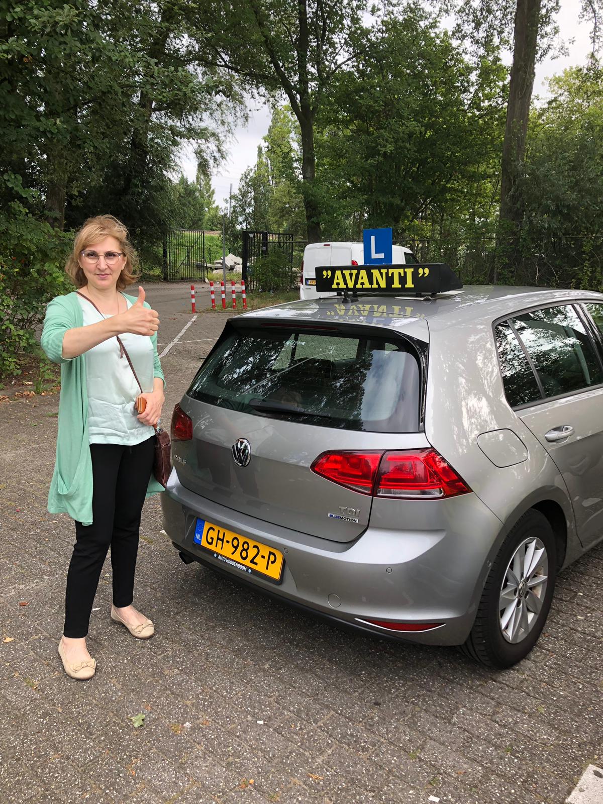 geslaagde Leerling Avanti Aug 2019